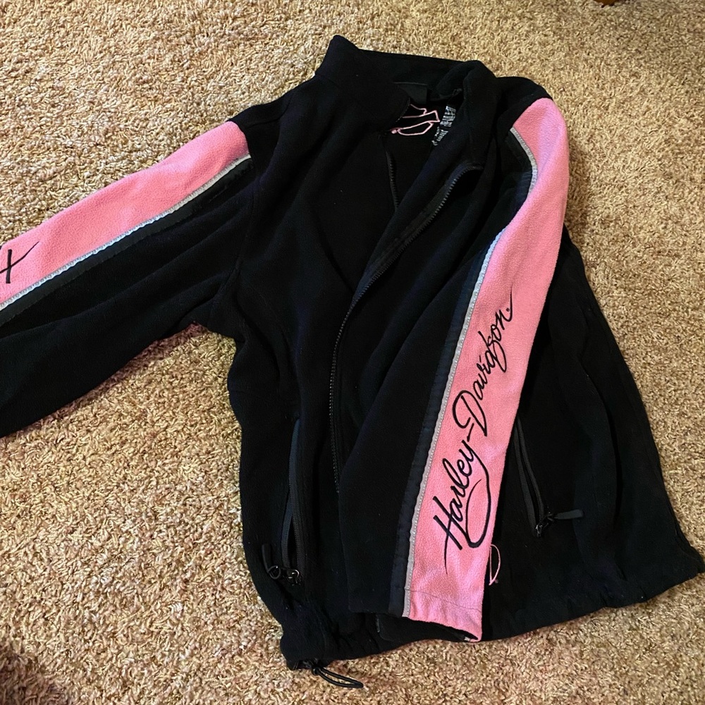 Harley zip up sweater